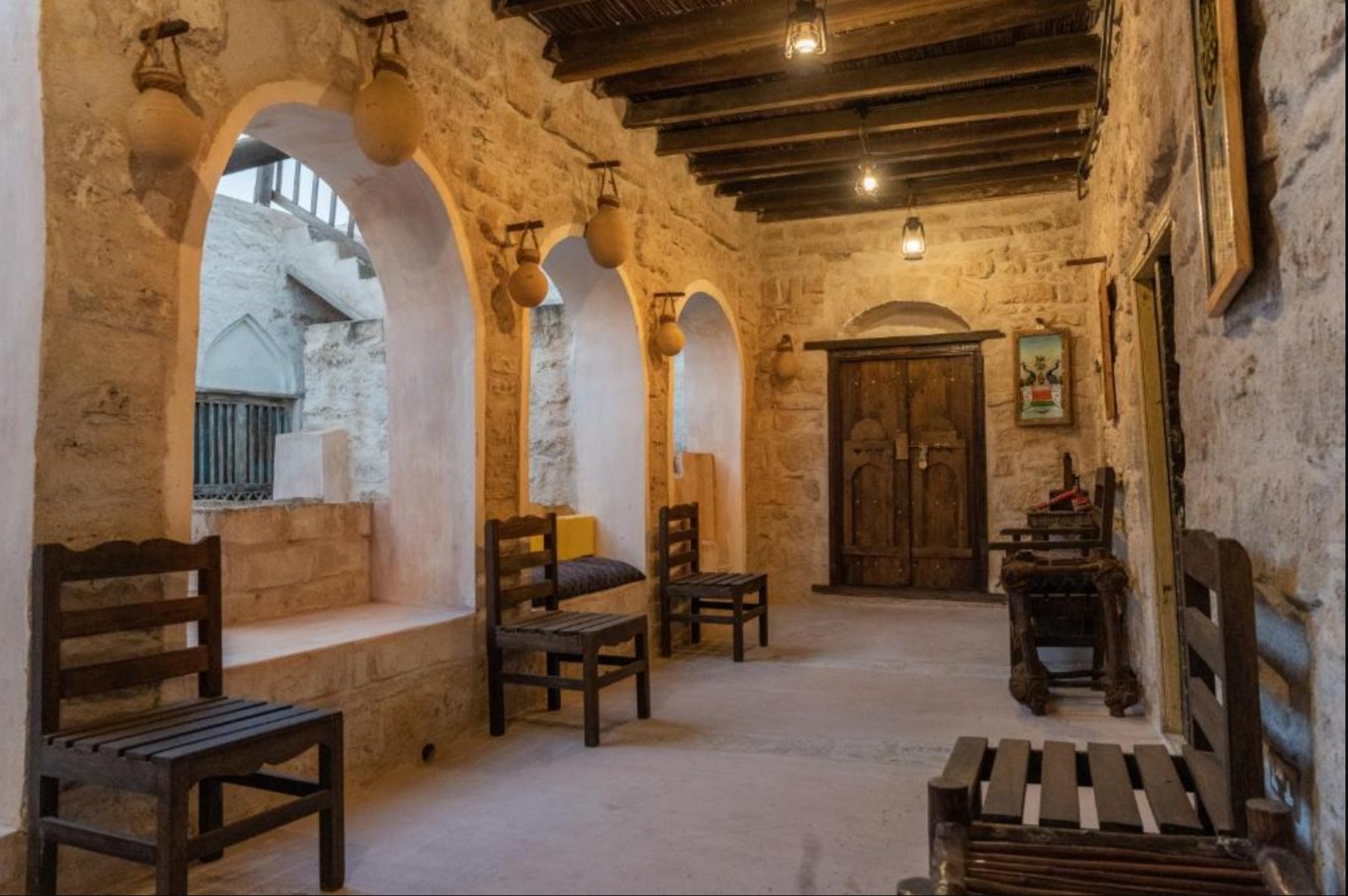 جرب أنماط المعيشة في بيت كوفان التراثي